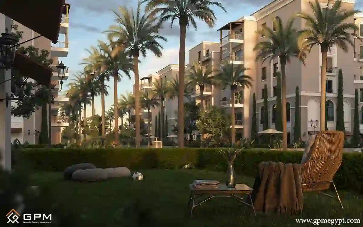 شقة 164م للبيع في كمبوند فيلدج ويست درة الشيخ زايد